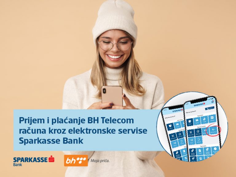 Novo: Prijem I Plaćanje Računa BH Telecoma Putem E-bankarstva Sparkasse ...